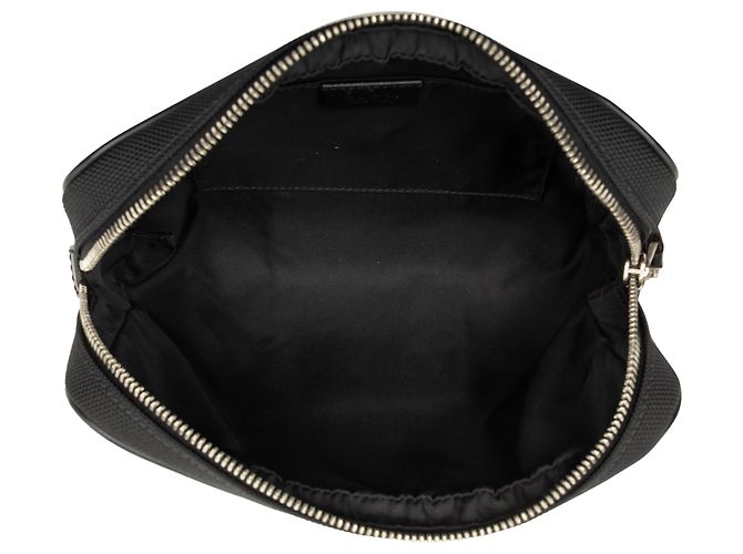 Bolso cinturón Gucci Black Canvas Techno Web Negro - vista 4