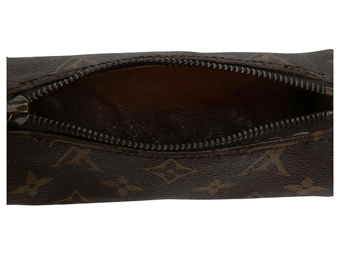 Louis Vuitton Brown Monogram Papillon Pochette Braun - Ansicht 4