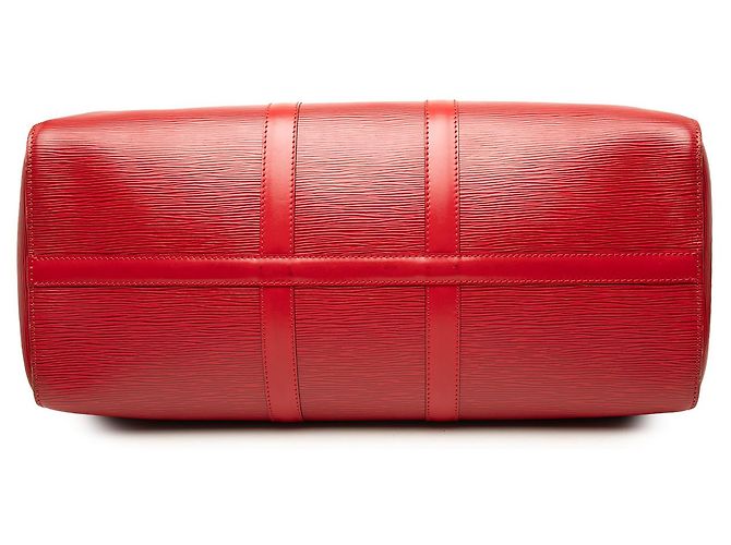 Louis Vuitton Red Epi Keepall 45 Rouge - vue 3