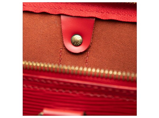 Louis Vuitton Red Epi Keepall 45 Rouge - vue 6