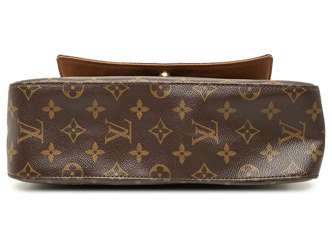 Louis Vuitton Brown Monogram Mini Looping Marrom - vista 3