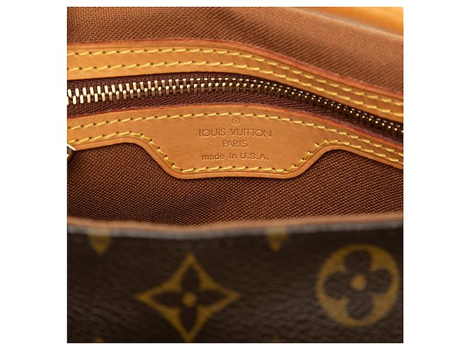 Louis Vuitton Brown Monogram Mini Looping Marrom - vista 5