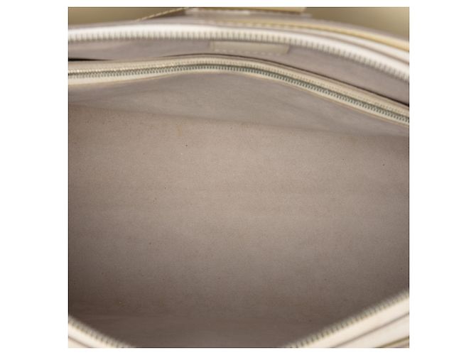 Louis Vuitton White Epi Pont Neuf GM Weiß - Ansicht 4