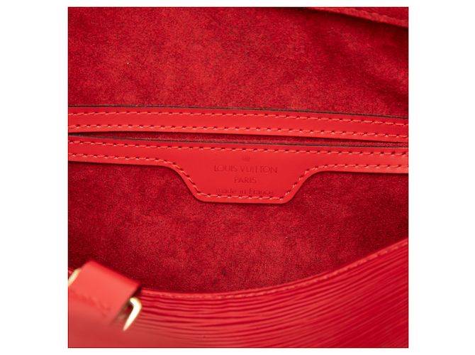 Louis Vuitton Red Epi Soufflot Rot - Ansicht 5