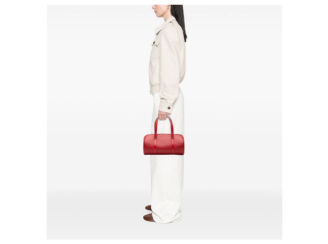Louis Vuitton Red Epi Soufflot Rot - Ansicht 6