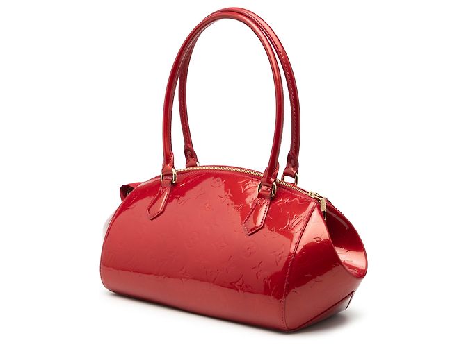 Louis Vuitton Red Monogram Vernis Sherwood PM Rot - Ansicht 2