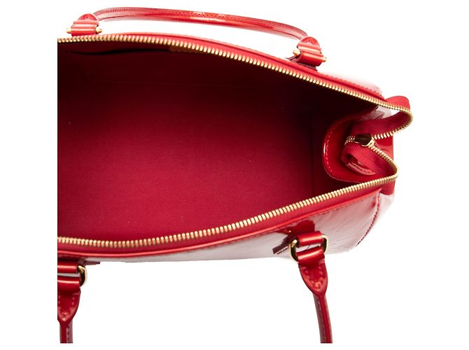 Louis Vuitton Red Monogram Vernis Sherwood PM Rot - Ansicht 4