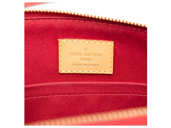 Louis Vuitton Red Monogram Vernis Sherwood PM Rot - Ansicht 5