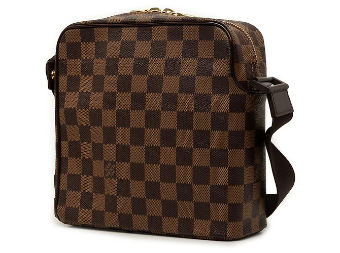 Louis Vuitton Brown Damier Ebene Olav PM Braun - Ansicht 2