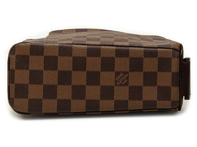 Louis Vuitton Brown Damier Ebene Olav PM Braun - Ansicht 3