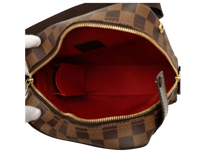 Louis Vuitton Brown Damier Ebene Olav PM Braun - Ansicht 4