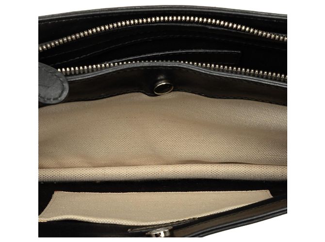 Balenciaga Pochette Crossbody in tela marrone e blu navy Beige - vista 4