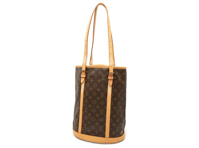 Louis Vuitton Brown Monogram Bucket GM Marrom - vista 2