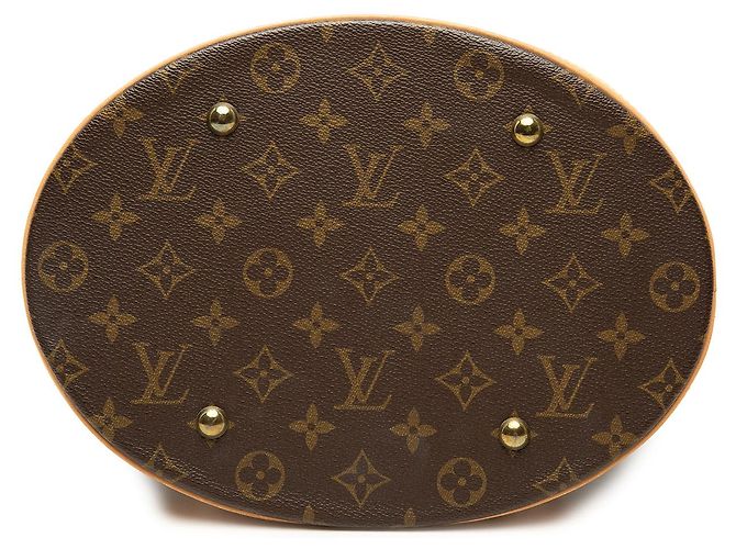 Louis Vuitton Brown Monogram Bucket GM Marrom - vista 3