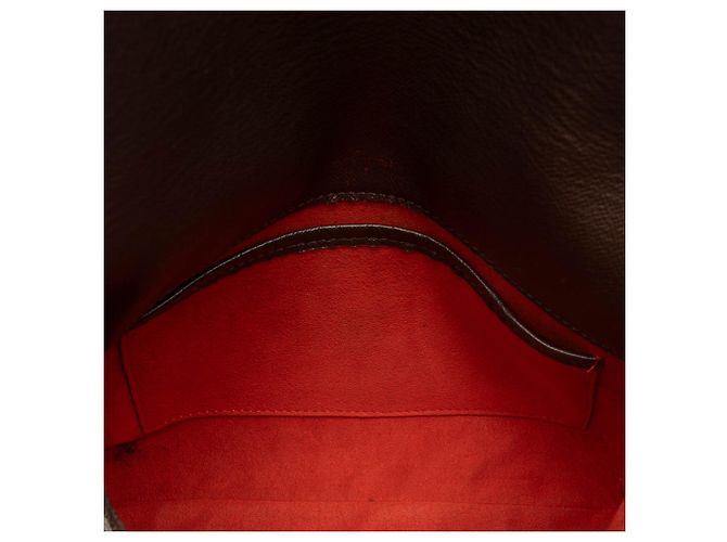 Louis Vuitton Brown Damier Ebene Musette Tango Short Strap Marron - vue 4
