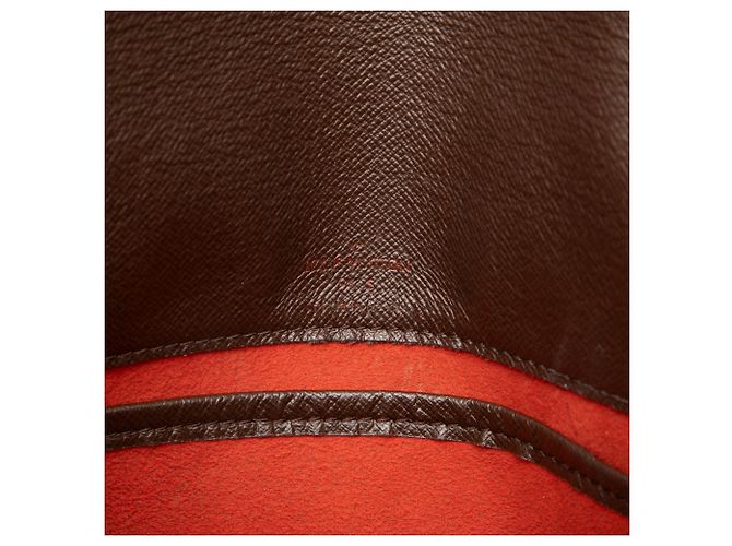 Louis Vuitton Brown Damier Ebene Musette Tango Short Strap Marron - vue 5