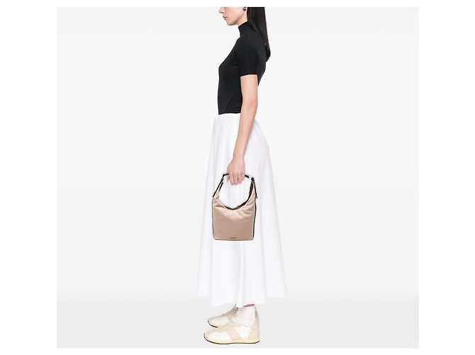 Gucci Schultertasche aus beigem Canvas - Ansicht 6