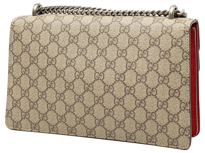 Borsa a tracolla Gucci Dionysus Medium GG Supreme Beige - vista 2