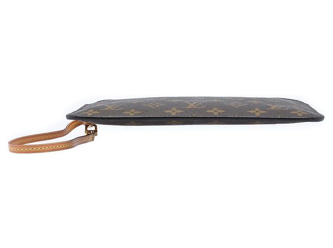 Louis Vuitton Brown Monogram Neverfull Pouch MM Braun - Ansicht 3