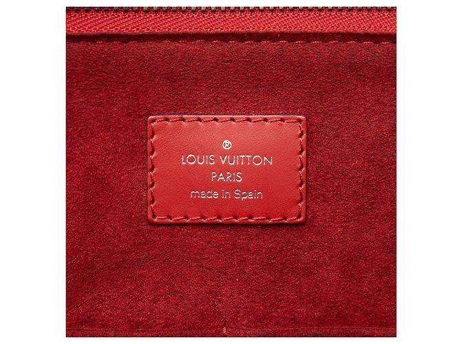 Louis Vuitton Red Epi Porte Documents Jour Rouge - vue 5