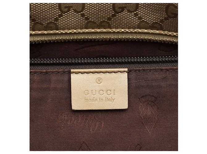 Tote Gucci Gold Medium GG Imprime D'oro - vista 5