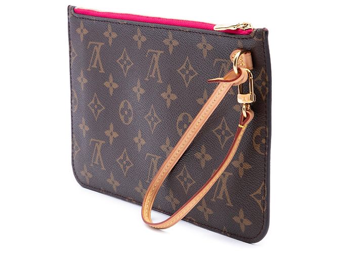 Bolso Louis Vuitton Brown Monogram Neverfull MM Castaño - vista 2