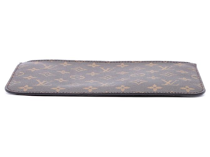 Bolso Louis Vuitton Brown Monogram Neverfull MM Castaño - vista 3