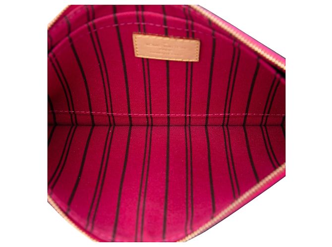 Bolso Louis Vuitton Brown Monogram Neverfull MM Castaño - vista 4