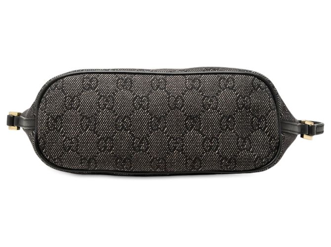 Gucci Gray GG Denim Boat Castaño Gris antracita - vista 3