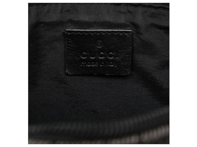 Gucci Gray GG Denim Boat Castaño Gris antracita - vista 5