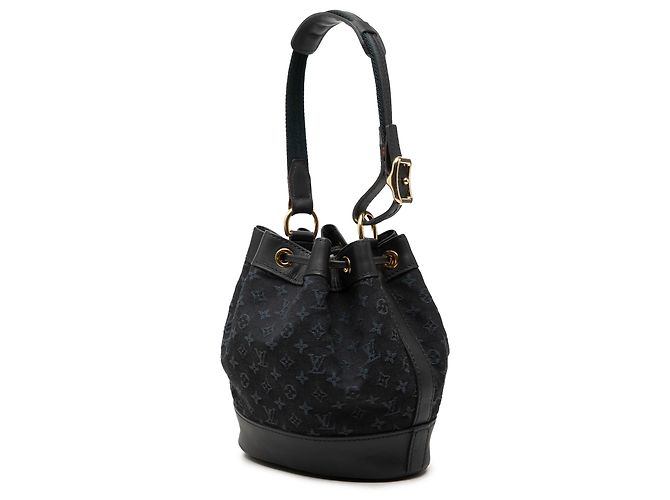 Louis Vuitton Blue Monogram Mini Lin Noelie Bleu Bleu Marine - vue 2