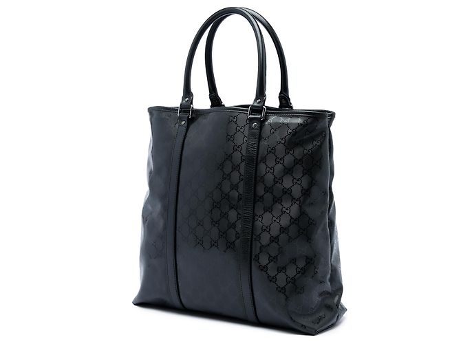 Tote Vertical Gucci Joy com Impressão GG Preta Preto - vista 2