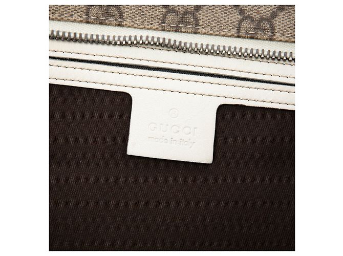 Borsa Tote Gucci Beige Medium GG Supreme - vista 5