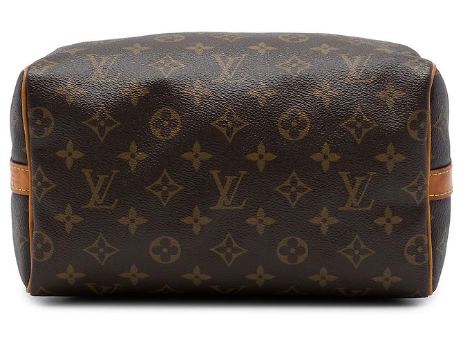 Louis Vuitton Brown Monogram Speedy Bandouliere 25 Marrone - vista 3