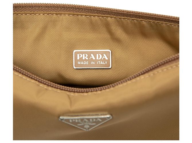Prada Brown Tessuto Pochette Light brown - view 5
