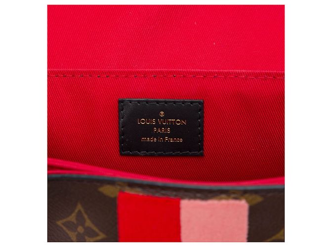 Louis Vuitton Brown Monogram Georges BB Marrone - vista 5
