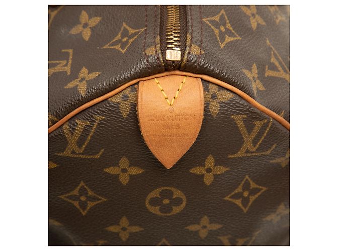 Louis Vuitton Brown Monogram Speedy 30 Castaño - vista 5