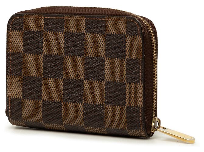 Louis Vuitton Monedero Zippy Coin Brown Damier Ebene Castaño - vista 2