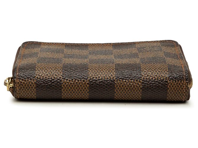 Louis Vuitton Monedero Zippy Coin Brown Damier Ebene Castaño - vista 3