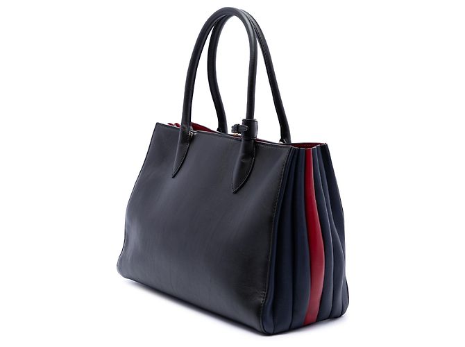 Borsa Satchel Prada Bibliotheque in vitello City nero - vista 2