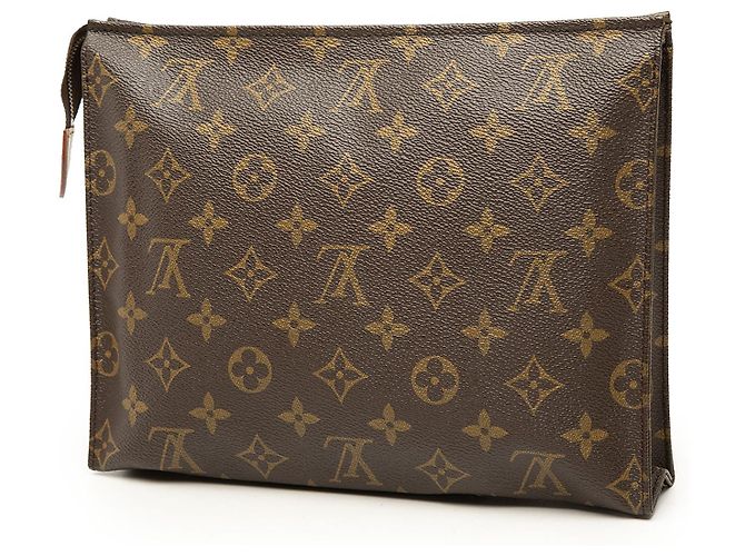 Louis Vuitton Brown Monogram Kulturbeutel 26 Braun - Ansicht 2