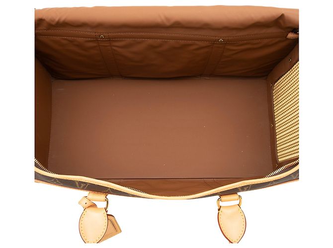 Louis Vuitton Brown Monogram Sac Chien Pet Carrier 50 Braun - Ansicht 4
