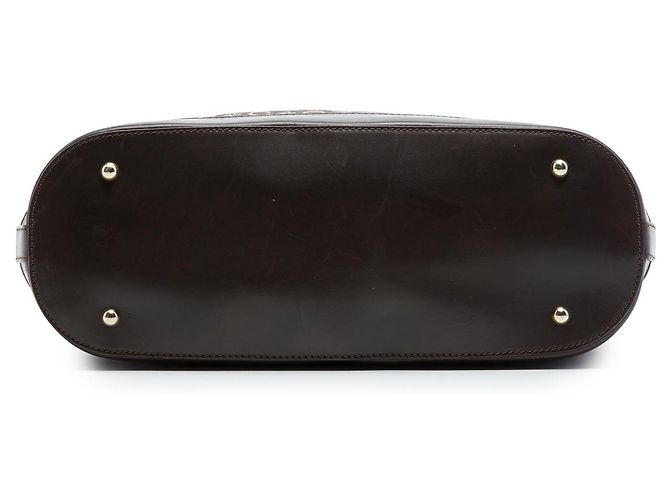 Céline Celine Brown C Macadam Canvas Tote Dark brown - view 3