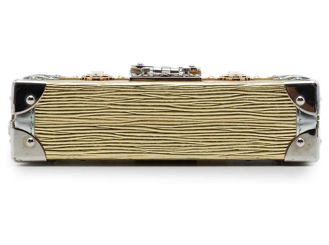 Louis Vuitton Gold Epi Petite Malle D'oro - vista 3