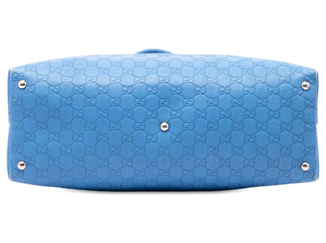 Bolso Tote Gucci Blue Guccissima Azul Azul claro - vista 3