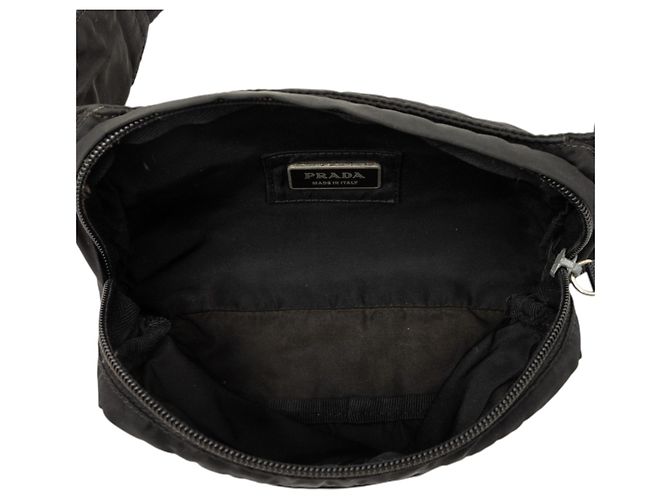 Prada Black Tessuto Belt Bag - view 4