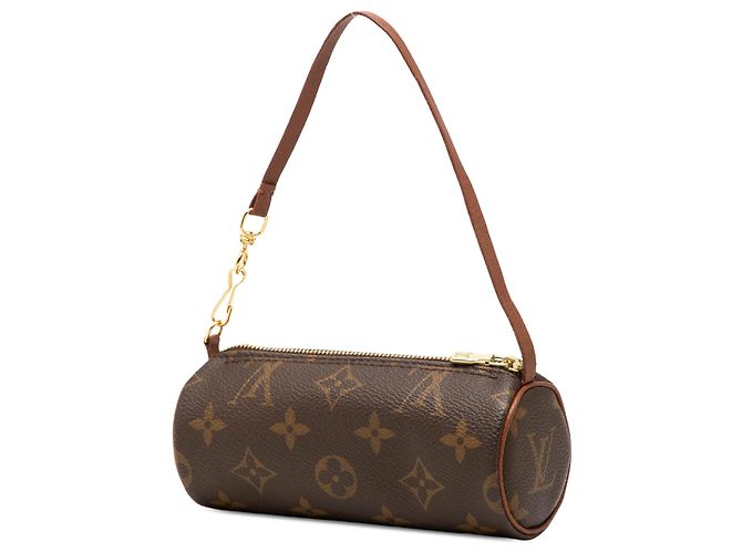 Louis Vuitton Brown Monogram Papillon Pochette Marron - vue 2