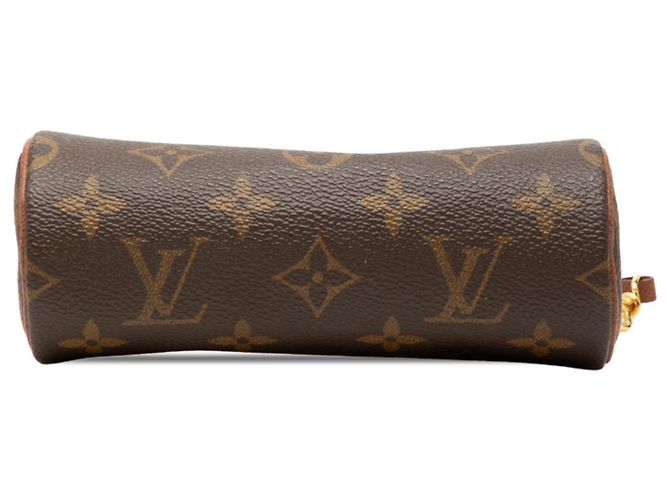 Louis Vuitton Brown Monogram Papillon Pochette Marron - vue 3