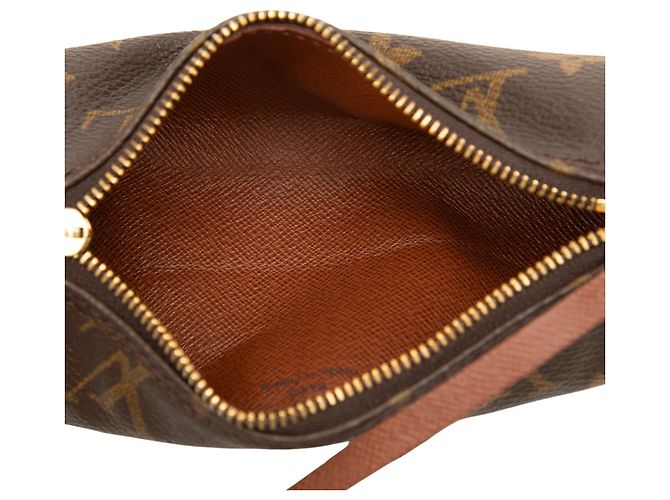 Louis Vuitton Brown Monogram Papillon Pochette Marron - vue 4