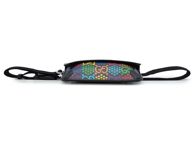 Gucci Black GG Supreme Psychedelic Gürteltasche - Ansicht 3